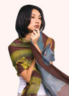Wool Wrap Scarf Iris By Powder