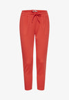Kate Trousers Poppy Red Full Length