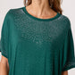 Nicola Embellished T Shirt Green