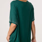 Nicola Embellished T Shirt Green
