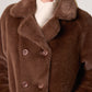 Hannah Brown Faux Fur Coat