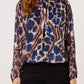 Maisie Lurex Pebble Top Navy