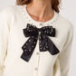 Jane Diamanté Bow Cardigan