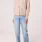Laura Print Button Cardigan Beige