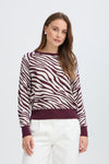 Morla Jacquard Jumper Fig