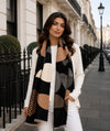 Bonnie Statement Scarf Black