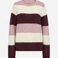 Ilene 1 Jumper Pink Burgundy & Cream
