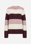 Ilene 1 Jumper Pink Burgundy & Cream