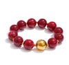 Burgundy Beaded Bracelet