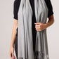 Light Grey Sparkle Scarf