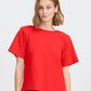 Matine Red Bow Top