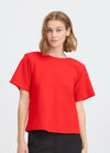 Matine Red Bow Top