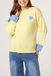 Mia Gingham Jumper Yellow