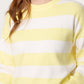 Carrie Sailor Stripe Jumper Lemon