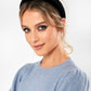 Bella Velvet Hairband Black