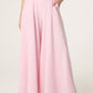Laura Wide Leg Palazzo Trousers Pink