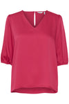 Ilene V Neck Blouse Vivacious