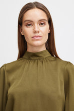 Load image into Gallery viewer, Ilene Long Sleeve Top Military Olive