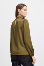 Load image into Gallery viewer, Ilene Long Sleeve Top Military Olive