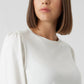 Kerry Long Sleeve Top White