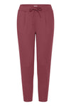 Kate Crop Trousers Maroon