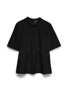 Newisolide Frill Top Black