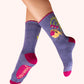 Ankle Socks  Robin Red Breast