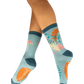 Foraging Ankle Socks Blue