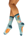Foraging Ankle Socks Blue