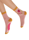 Ladybird Ankle Socks Petal