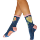 Scandinavian Stems Ankle Socks Blue