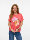 Difacey T Shirt  Pink