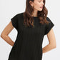 Marlena Shimmer Black T Shirt