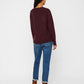 Doffy Jumper Deep Burgundy