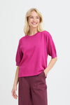 Morla Short Sleeve Knit Festival Fuchsia