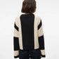 Gigi Jumper Black and Cream