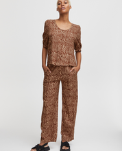 Load image into Gallery viewer, Rita Wide Leg Trousers Natural Print