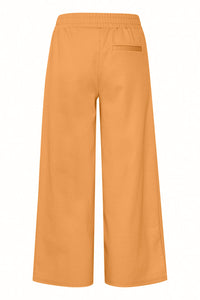 Kate Wide Leg Crop Trousers orange
