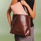 Portrait Tote Bag Burgundy