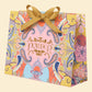 Small Quilted Wash Bag Delicate Tropical Candy by Powder