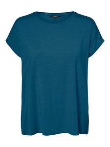 Ava T Shirt Moroccan Blue