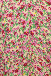 Enora Midi Dress Structured Flower ONLINE ONLY