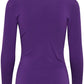 Zenty Long Sleeve Top Violet Indigo ONLINE ONLY