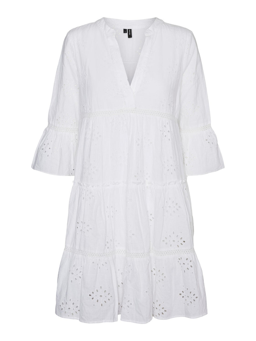 Dicthe Embroidery Tunic White