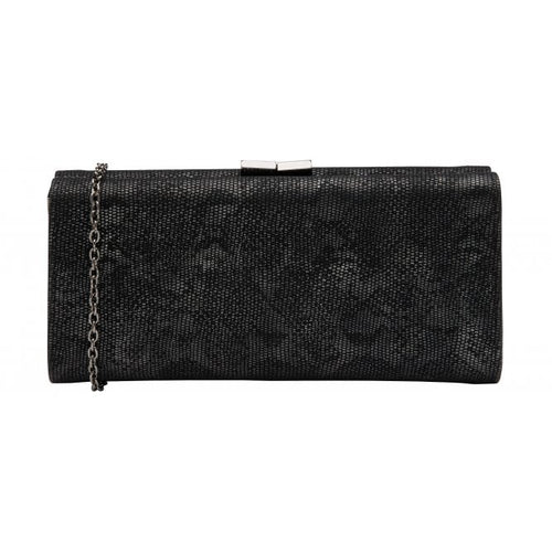 Rosanna Clutch Bag by Lotus Black Leopard Print