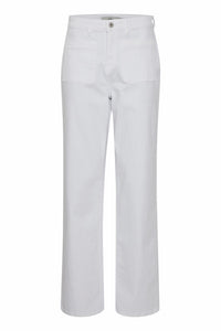 Ziggy Wide Leg Jeans Bright White