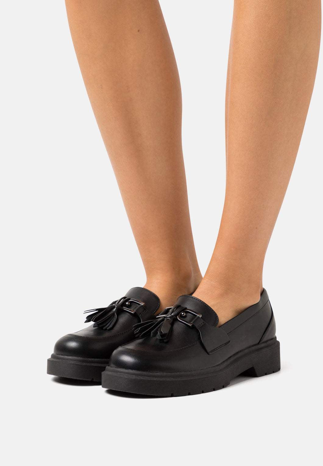Marta Flats Loafers Slip On Shoes Black