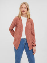 Load image into Gallery viewer, Lefile Balloon Sleeve Cardigan Rose