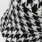 McKenzie Houndstooth Bucket Hat - Black and White