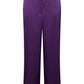 ONLINE ONLY Bellis Satin Wide Leg Trousers Violet Indigo